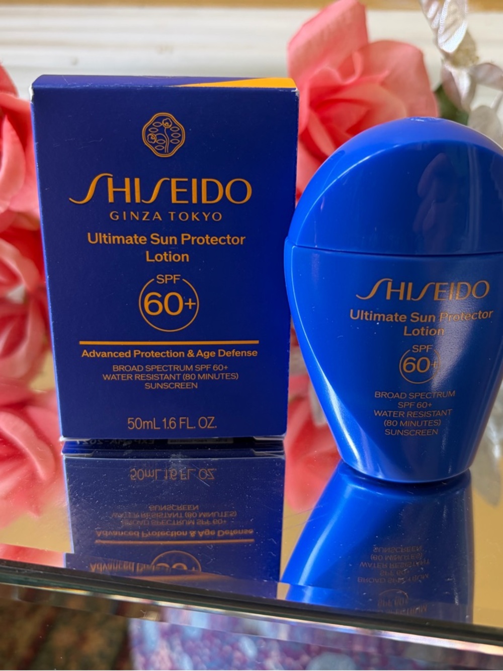 Shiseido Ultimate Sun Protector Lotion — Blue